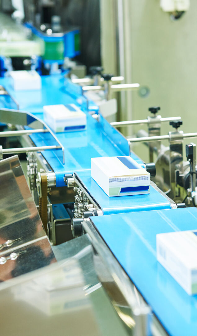 pharmaceutical production line